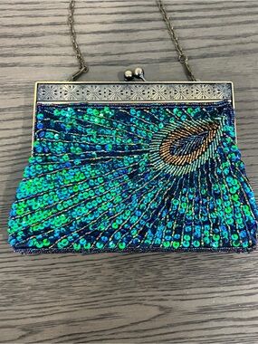 Beaded Sequin Peacock
Evening Clutch Bags Vintage
Evening Bag1920s Party
Wedding